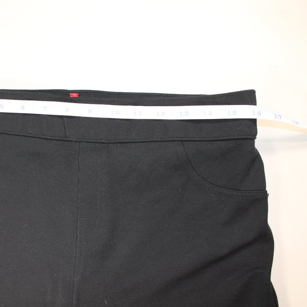 Women's Spanx Ankle Length Black Athletic Stretch Pants Size XL - Picture 11 of 16
